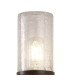 Kirkwood Wall Lamp 2 x E27 IP54 Matt Brown/Crackled Clear -6