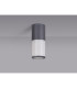 Kirkwood 9cm 22cm Ceiling/Post Lamp 1 x E27 IP54 Anthracite/Opal -7