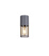 Kirkwood 9cm 22cm Ceiling/Post Lamp 1 x E27 IP54 Anthracite/Smoked -1