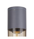 Kirkwood 9cm 22cm Ceiling/Post Lamp 1 x E27 IP54 Anthracite/Smoked -5