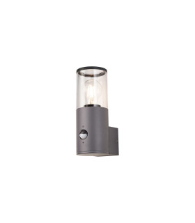 Kirkwood Wall Lamp PIR Sensor 1 x E27 IP54 Anthracite/Clear -1