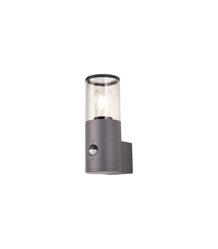 Kirkwood Wall Lamp PIR Sensor 1 x E27 IP54 Anthracite/Clear -1