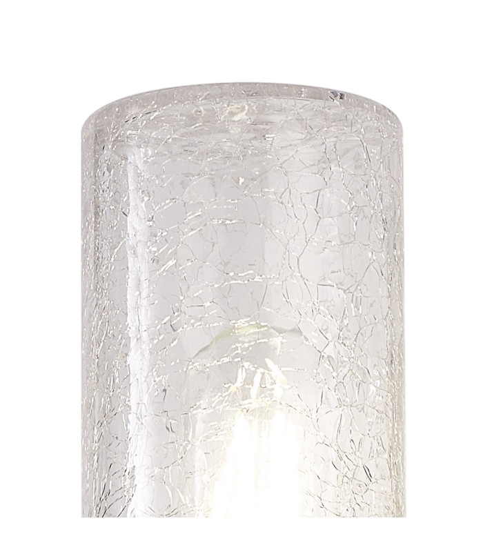 Kirkwood Wall Lamp PIR Sensor 1 x E27 IP54 Anthracite/Crackled Clear -7