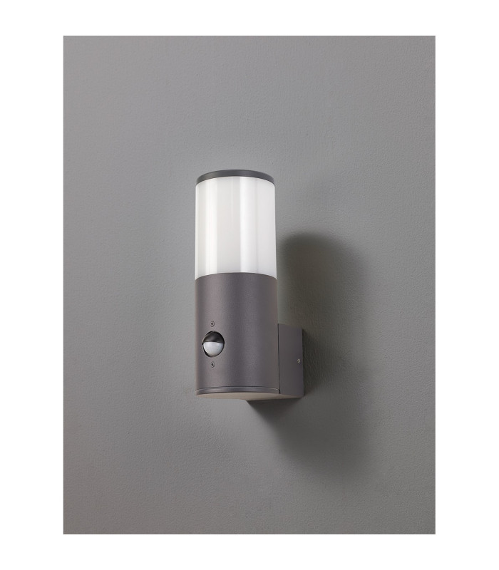 Kirkwood Wall Lamp PIR Sensor 1 x E27 IP54 Anthracite/Opal -5