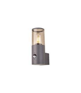 Kirkwood Wall Lamp PIR Sensor 1 x E27 IP54 Anthracite/Smoked -1