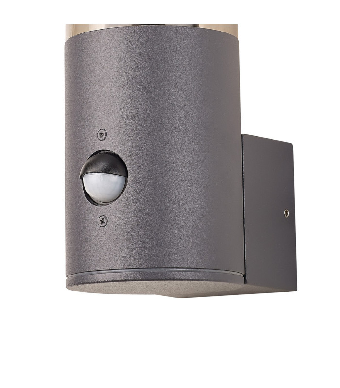 Kirkwood Wall Lamp PIR Sensor 1 x E27 IP54 Anthracite/Smoked -5
