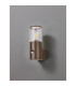 Kirkwood Wall Lamp PIR Sensor 1 x E27 IP54 Matt Brown/Clear -7