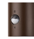 Kirkwood Wall Lamp PIR Sensor 1 x E27 IP54 Matt Brown/Crackled Clear -5