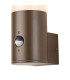 Kirkwood Wall Lamp PIR Sensor 1 x E27 IP54 Matt Brown/Opal -5