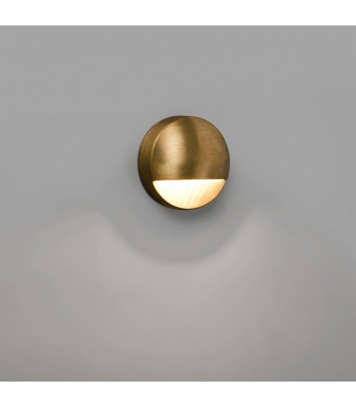 Outdoor LED Wall Lamp Brass 6W 3000K IP44 - 1
