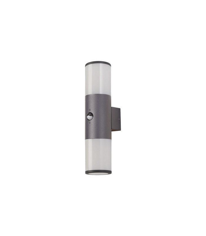 Kirkwood Wall Lamp PIR Sensor 2 x E27 IP54 Anthracite/Opal -4