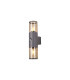 Kirkwood Wall Lamp PIR Sensor 2 x E27 IP54 Anthracite/Smoked -1