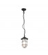 Outdoor Pendant Lantern Black 1x E27 IP54 - 1