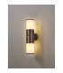 Kirkwood Wall Lamp PIR Sensor 2 x E27 IP54 Matt Brown/Opal -3