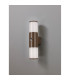 Kirkwood Wall Lamp PIR Sensor 2 x E27 IP54 Matt Brown/Opal -7