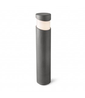 Outdoor Bollard Light Concrete 1x E27 IP65 - 1