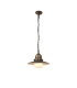 Easton 32cm Pendant 1 x E27 IP44 Black/Brushed Gold/Opal -6