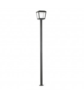 Outdoor LED Lamp Post Dark Grey 18W 3000K IP54 - 1