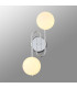 Milford Wall/Flush Light 2 Light G9 IP44 Polished Chrome/Opal Glass-3