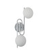 Milford Wall/Flush Light 2 Light G9 IP44 Polished Chrome/Opal Glass-9