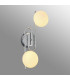 Milford Wall/Flush Light 2 Light G9 IP44 Polished Chrome/Opal Glass-11