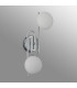 Milford Wall/Flush Light 2 Light G9 IP44 Polished Chrome/Opal Glass-12