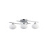Milford Flush Ceiling 3 Light G9 IP44 Polished Chrome/Opal Glass-4