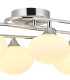 Milford Flush Ceiling 6 Light G9 IP44 Polished Chrome/Opal Glass-5