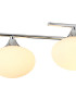 Milford Flush Ceiling 6 Light G9 IP44 Polished Chrome/Opal Glass-6