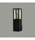 Winfield Flush Upward Wall Lamp 1 x E27 IP54 Graphite Black -10
