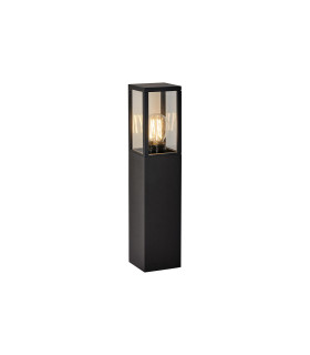 Winfield 40cm Bollard 1 x E27 IP65 Graphite Black -1
