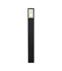 Winfield 80cm Bollard 1 x E27 IP65 Graphite Black -5