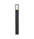Winfield 80cm Bollard 1 x E27 IP65 Graphite Black -9
