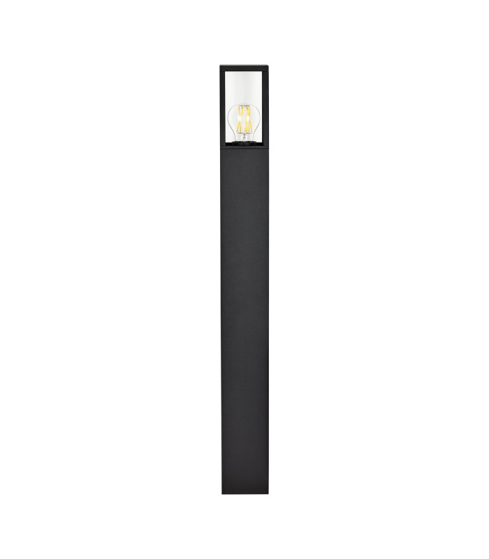 Winfield 80cm Bollard 1 x E27 IP65 Graphite Black -9