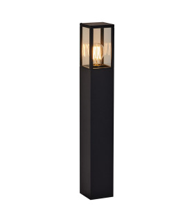 Winfield 60cm Bollard 1 x E27 IP65 Graphite Black -1
