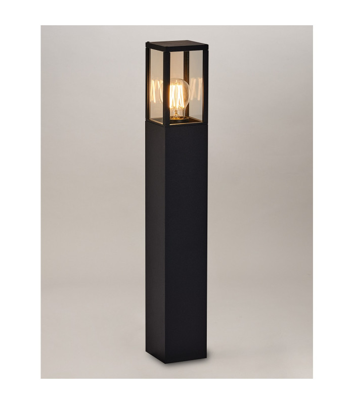 Winfield 60cm Bollard 1 x E27 IP65 Graphite Black -3