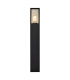 Winfield 60cm Bollard 1 x E27 IP65 Graphite Black -5