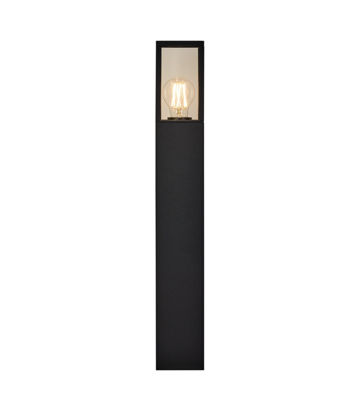 Winfield 60cm Bollard 1 x E27 IP65 Graphite Black -5