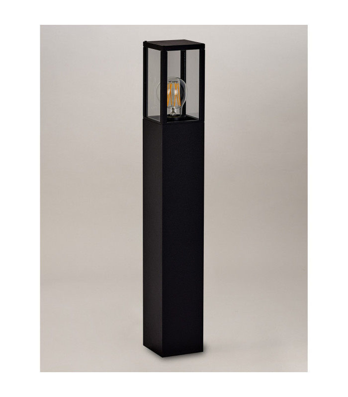 Winfield 60cm Bollard 1 x E27 IP65 Graphite Black -9