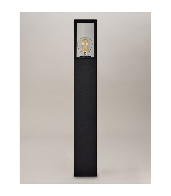 Winfield 60cm Bollard 1 x E27 IP65 Graphite Black -11