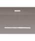 Madison Extendable Linear Pendant  24W LED 4000K 1200lm Sand White/Aluminium -3