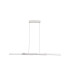 Madison Extendable Linear Pendant  24W LED 4000K 1200lm Sand White/Aluminium -5