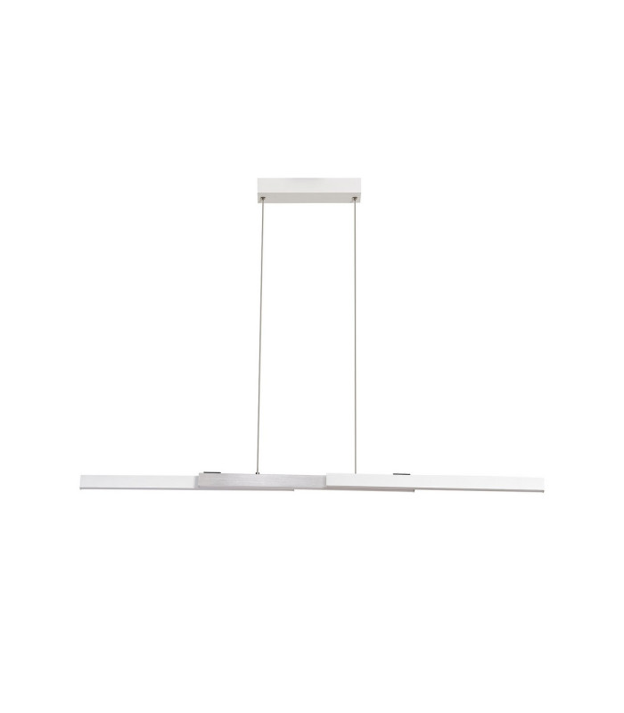Madison Extendable Linear Pendant  24W LED 4000K 1200lm Sand White/Aluminium -5