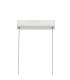 Madison Extendable Linear Pendant  24W LED 4000K 1200lm Sand White/Aluminium -6