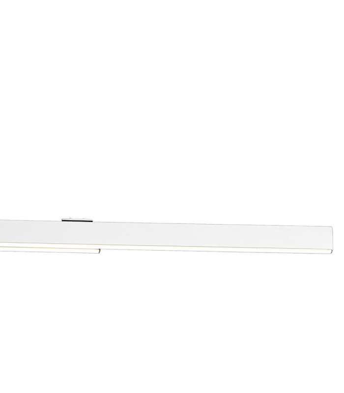Madison Extendable Linear Pendant  24W LED 4000K 1200lm Sand White/Aluminium -8