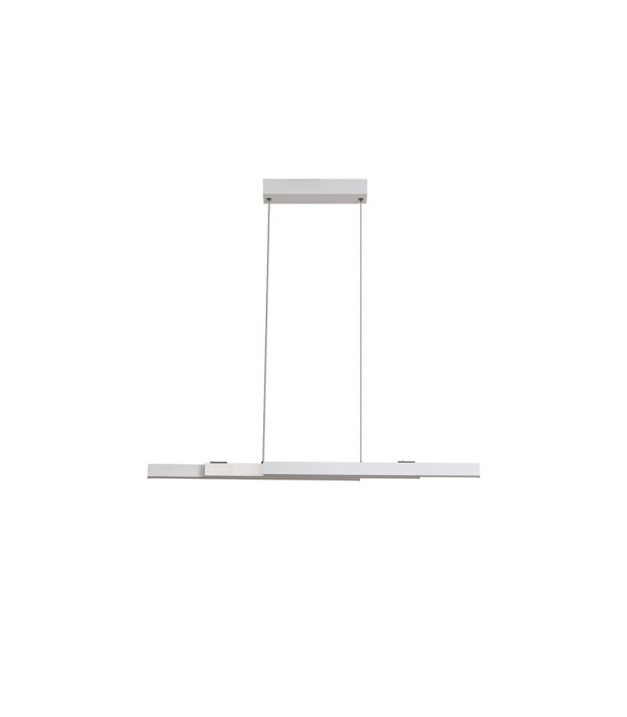 Madison Extendable Linear Pendant  24W LED 4000K 1200lm Sand White/Aluminium -9