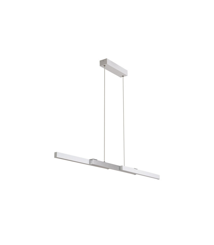 Madison Extendable Linear Pendant  24W LED 4000K 1200lm Sand White/Aluminium -11