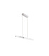 Madison Extendable Linear Pendant  24W LED 4000K 1200lm Sand White/Aluminium -12