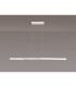 Madison Extendable Linear Pendant  24W LED 4000K 1200lm Sand White/Aluminium -13