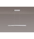 Madison Extendable Linear Pendant  24W LED 4000K 1200lm Sand White/Aluminium -15